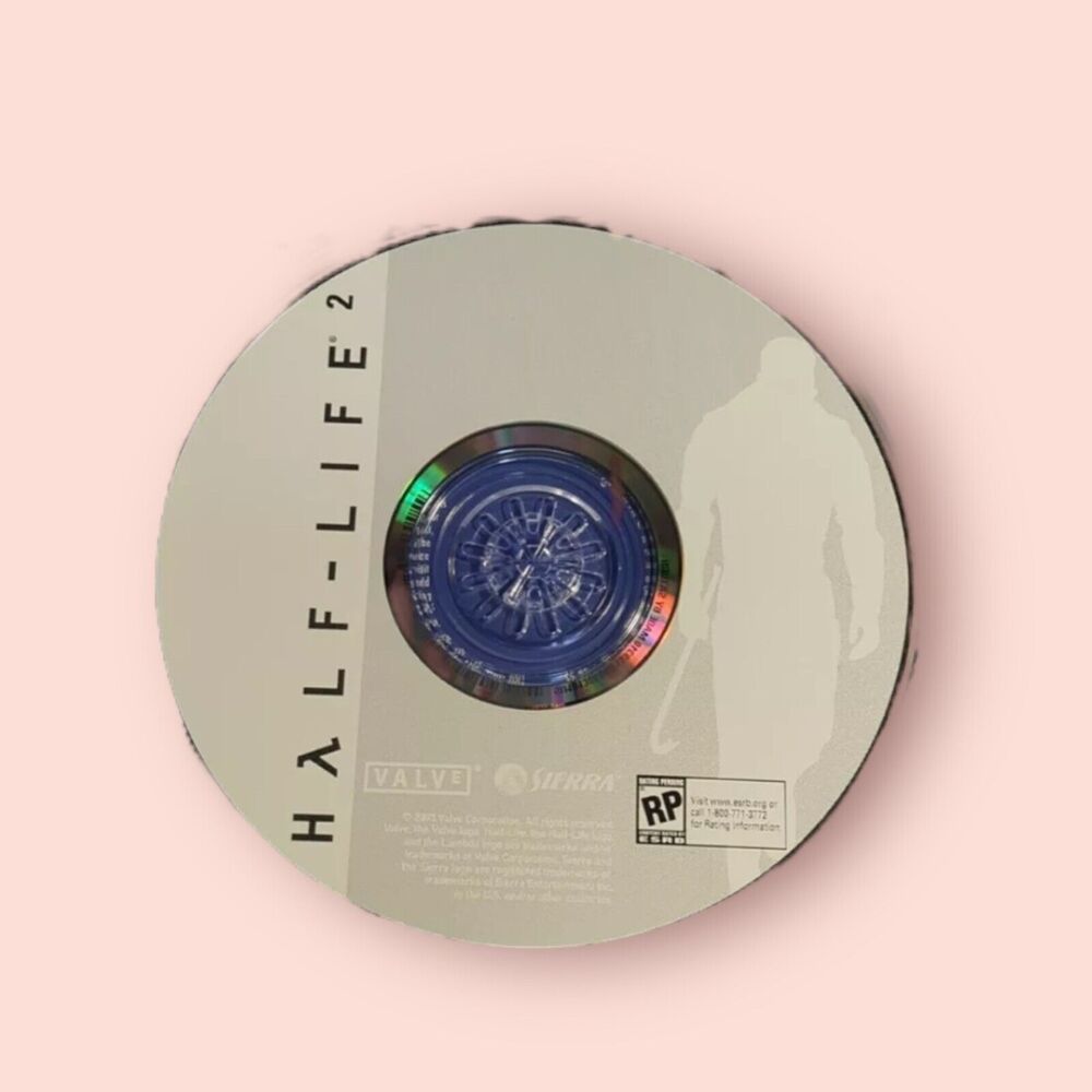 HALF-LIFE 2 Preview Disc Only! VERY RARE! CD-ROM Computer Game